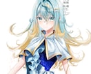 透明感のある等身イラストを描きます Vtuberや配信者など活動でオリジナルイラストが必要な方へ イメージ6
