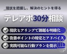 課題を整理できるテレアポ30分相談を行います 14年の経験をもとに、成果につながる実践的なヒントを提供 イメージ1