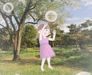 世界観までつくる女の子イラスト制作します 世界観づくり・挿絵・キービジュアルなど幅広く対応 イメージ3