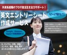 有名外資内定多数の英文エントリーシートを作成します 人気実績No.1！有名人も御用達の就活用ESを作成します イメージ1