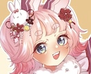 水彩風可愛いSNSアイコン描きます GIFを使った動くアイコンも対応可◎ イメージ2