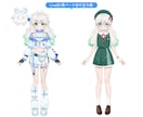 等身イラスト制作します 商用OK◎配信活動・グッズなどにおすすめ！ イメージ3