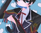 バストアップイラスト描きます SNS、動画等でご利用するイラストをお探しの方は是非！ イメージ4
