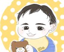 赤ちゃん・お子さまのきらきら♡アイコン描きます SNS利用や記念日のプレゼントに利用してみませんか？ イメージ5