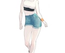 歌ってみた、TRPGなどに！立ち絵描きます 短期間でのご提供・大きいサイズ・表情差分も対応可 イメージ5