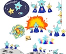 ポップでかわいいイラストを描きます SNSアイコンや似顔絵も可能です！ イメージ2