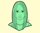 最短１日！おしゃれな似顔絵イラスト描きます お写真・顔画像を元に、似顔絵イラスト・アイコン描きます！ イメージ7