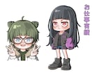 アイコン、サムネ、立ち絵等、様々なイラスト描きます SNS、Vtuberさん、ヘッダー、動画・配信、各種活動用◎ イメージ8