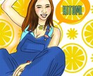 ポップな似顔絵イラスト描きます バストアップ、全身、カップル、コラージュ等、相談OK。 イメージ3