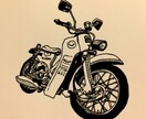バイク/車/絵/イラスト描きます あなたの愛車を味のある絵にします。 イメージ2