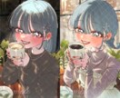 キラキラかわいいくあなたの個性を表現します そこに生きているようなキャラで心にのこる絵を イメージ4