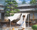 背景、キャラクターのイラストを制作いたします 一枚イラストを制作いたします。 イメージ3