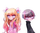 歌ってみた、ボカロ曲などの動画イラスト作成致します ゆめかわいい女の子イラストが得意です イメージ2