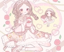 可愛いキャラクターの一枚絵イラストを制作します 今月中にご依頼いただければ6月末納品可能です！ イメージ5