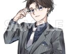 バストアップイラスト描きます SNSのアイコンや配信サムネイルに！ イメージ2