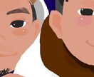 アイコンに！ポップな似顔絵イラスト描きます シンプルで使いやすい、ほっこり優しいイラストです イメージ6