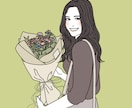 シンプル似顔絵お描きします お写真を元におしゃれなイラストを作成します イメージ6