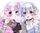 アイコン.ペア画.立ち絵描きます あなたのためにかわいいをお届け致します。 イメージ8