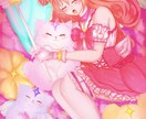 可愛すぎるイラスト描いちゃいます ゆめかわギャルかわどんな可愛いもお描きします！ イメージ3