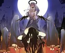 静止画、差分、動く一枚絵、キャラデザ等作成できます Live2Dを使ったモーションのあるイラストが得意です！ イメージ9