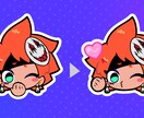 キャラクターアニメーション素材を制作します ゲーム実況に！かわいいオリジナルキャラクターアニメーション イメージ2