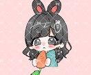 様々なSNSアイコンに使えます デフォ可愛いイラストをアイコンにしませんか！ イメージ4