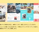 チラシ　安心のサポートで納得いくまで制作します ご希望の方にはSNSでそのまま使える画像無料で用意します。 イメージ3