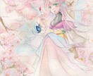 イラスト制作行います 透明水彩で可愛い女の子など描きます イメージ3
