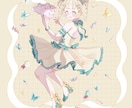 商用利用◎ 動画 SNS 個人用 イラスト描きます きゅんとかわいい 透明感のあるイラストをお届けします イメージ6