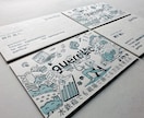 現役デザイナーが活版印刷で名刺を作ります デザインから印刷・発送までOK。ショップカードでも可。 イメージ1