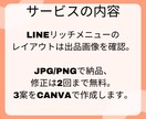リッチメニュー作成します あなたのビジネスに合わせたリッチメニューを イメージ2