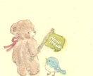 アナログでほんわか優しいタッチのアイコン描きます 商用ok。水彩色鉛筆などを使ったほんわか優しいイラストカット イメージ6