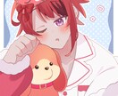 かわいいイラスト制作します 1枚絵らSNSアイコン、サムネ、など気軽にご相談下さい イメージ5