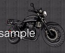 商用可☆アイコンなどに！バイクをイラストに変えます バイク・ロゴイラスト♪ツイッターYouTubeインスタに♪ イメージ3