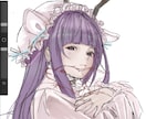 SNSで使えるアイコンイラストを制作します バストアップイラスト(胸～顔までの拡大率)を制作します。 イメージ5