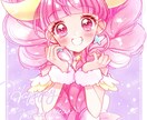 オリジナルイラストを制作します キラキラ、ファンシーな少女漫画テイストのイラスト イメージ6