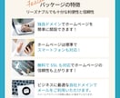 ドメインもサーバーも丸投げOK！HP制作します 必要な機能が揃った「はじめて」のHPにおすすめのプラン イメージ3