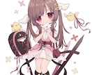 4等身の可愛い女の子キャラのイラスト描きます 背景なし、カラーイラスト、女の子キャラ限定、料金2万円〜 イメージ2