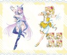 キャラクターの立ち絵制作(パーツ分け可能)します キャラデザから一括対応可能です！ イメージ5