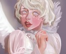SNSアイコンなどをデジタルで描きます 簡単なイラスト、SNSアイコン、夢絵をデジタルで描きます！！ イメージ2