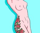 個性的なデザイン、イラストをご提供します 満足できるクオリティを、あなたのために。 イメージ2