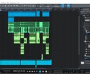 ボーカルデータとカラオケ音源のミックスします 基本的なエフェクト処理に加え、リズム・ピッチ補正も対応 イメージ5