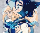 色鮮やかなイラスト描きます SNSや個人観賞用、TRPGなどに イメージ2