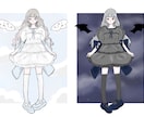 ふんわり可愛い夢絵・一枚絵お描きしますます サムネ/生誕祭/夢絵など様々な用途に対応致します！ イメージ6