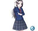 キャラクター立ち絵描きます 絵柄幅広め！　様々な用途に対応します イメージ8