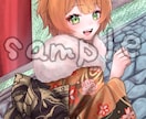 VTuber歌みた向け！目を引く一枚絵を制作します ラフ3〜5案提出◎イメージが曖昧でもOK！ イメージ3