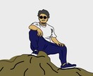 柔らかいタッチの似顔絵であなたを元気にします あなたをグラフィックの世界へ。 イメージ2