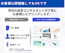外資系コンサル歴15年が伝わる営業資料を作成します 【丸投げ・原稿無しOK】無料相談・高品質デザイン・短納期 イメージ3