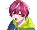 かわいいキャラクターの一枚絵を制作します バストアップ、全身まで男女対応可！ イメージ2