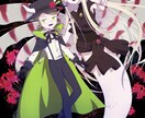 色んな絵柄でキャラクターメインの一枚絵を作成します アニメ塗り/厚塗り/デフォルメ/ドット等幅広い絵柄で作成 イメージ1
